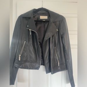 Michael Kors Faux Leather Jacket